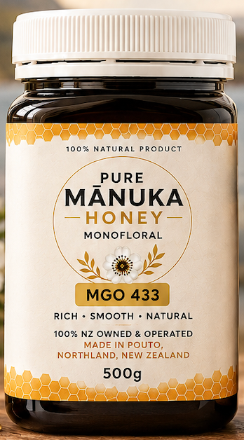Pure Raw Manuka Honey – 120g & 500g