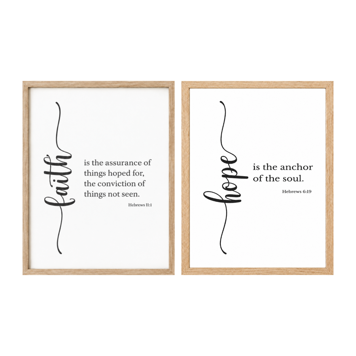 Faith, Hope or Love – Framed Prints & Bundles