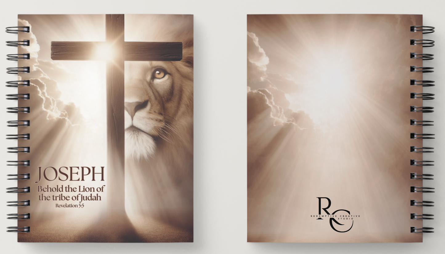 The Lion of Judah | A5 Personalised Notebook