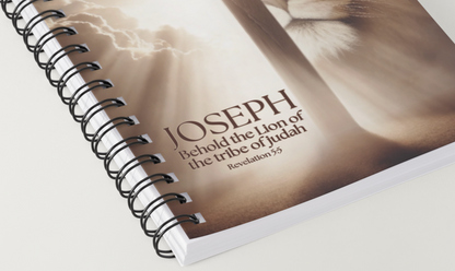The Lion of Judah | A5 Personalised Notebook