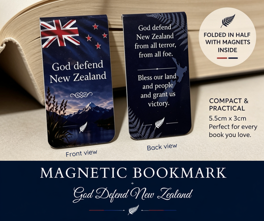 Faith & Aotearoa Collection - Magnetic Bookmark