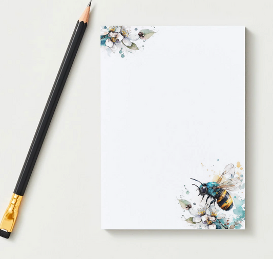 Bee & Blossom Letter Writing Pad