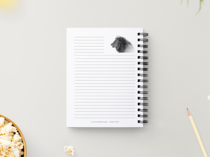 Strength of a Lion – A5 Personalised Scripture Notebook