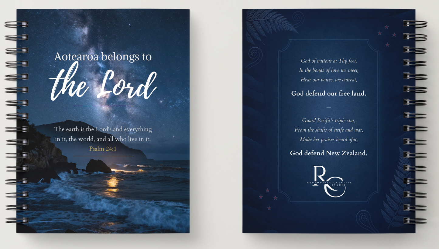 Faith & Aotearoa Collection - A5 Kingdom Notes Journals