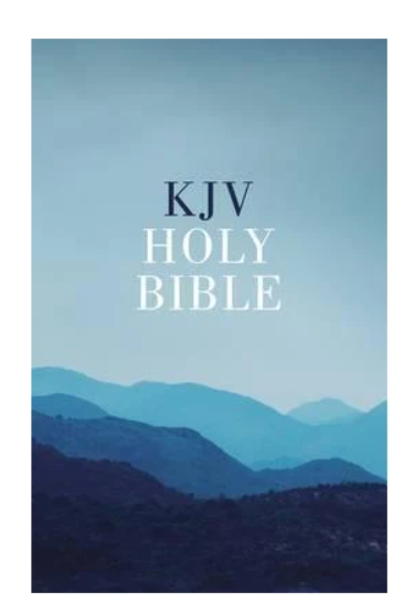KJV Value Outreach Bible – Blue Scenic Paperback