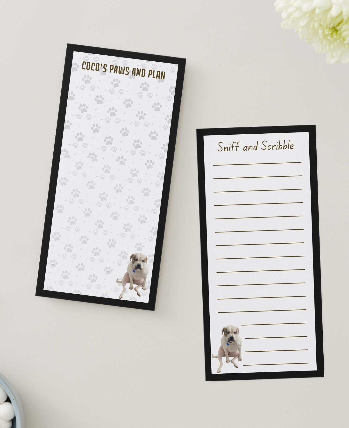 Personalised Dog Notepad