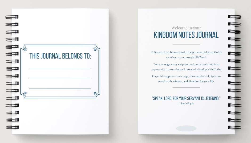 Faith & Aotearoa Collection - A5 Kingdom Notes Journals