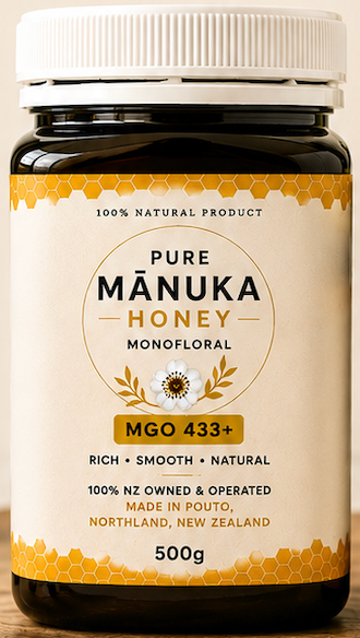 Pure Raw Manuka Honey – 120g & 500g