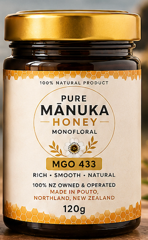 Pure Raw Manuka Honey – 120g & 500g